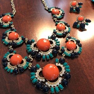 Fashion Necklace and Matching Earring Set